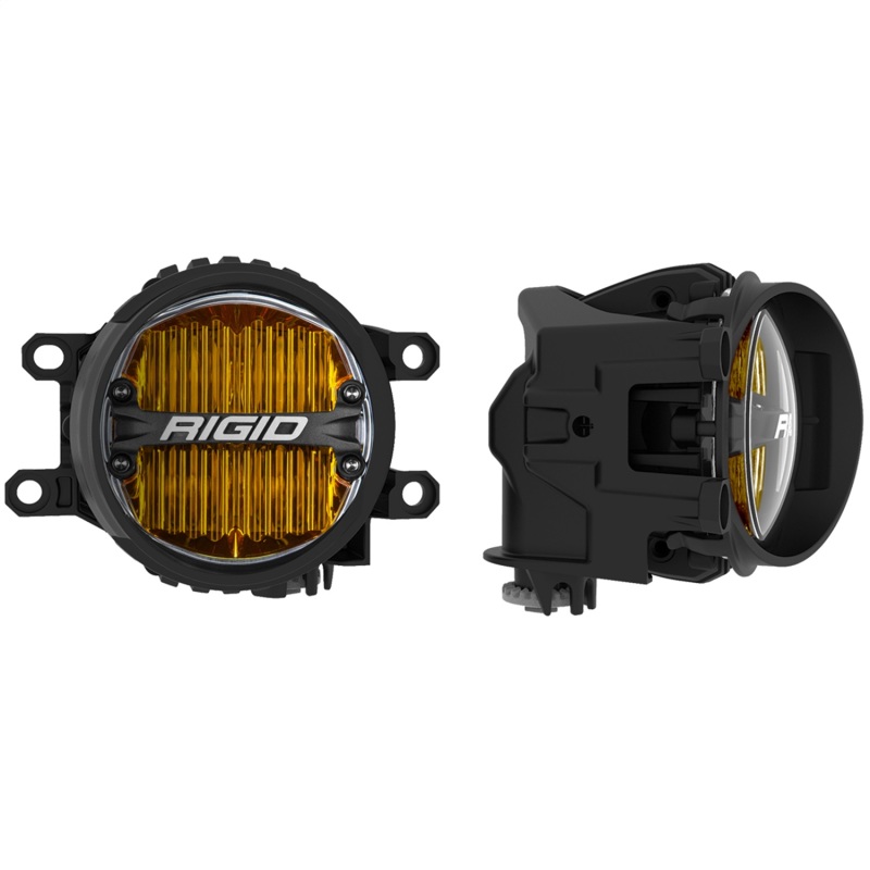 Toyota Tundra Fog Light Kit - Rigid Industries - 360-Series PRO SAE - Yellow - `14-`27 Toyota Tundra Fog Light Kit - Rigid Industries - 360-Series PRO SAE - Yellow - `14-`27
